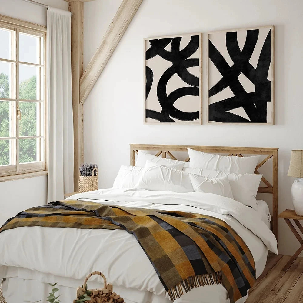 Affiche murale art abstrait moderne