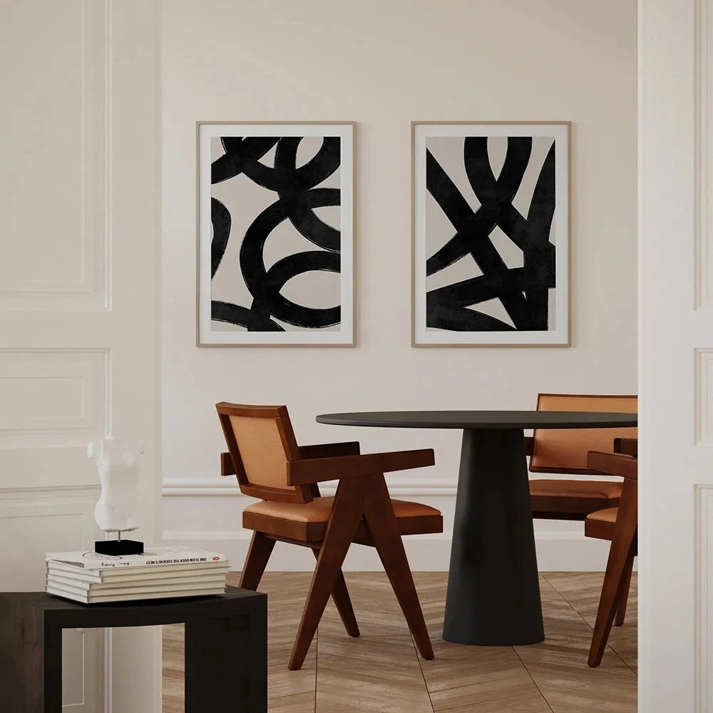 Affiche murale art abstrait moderne